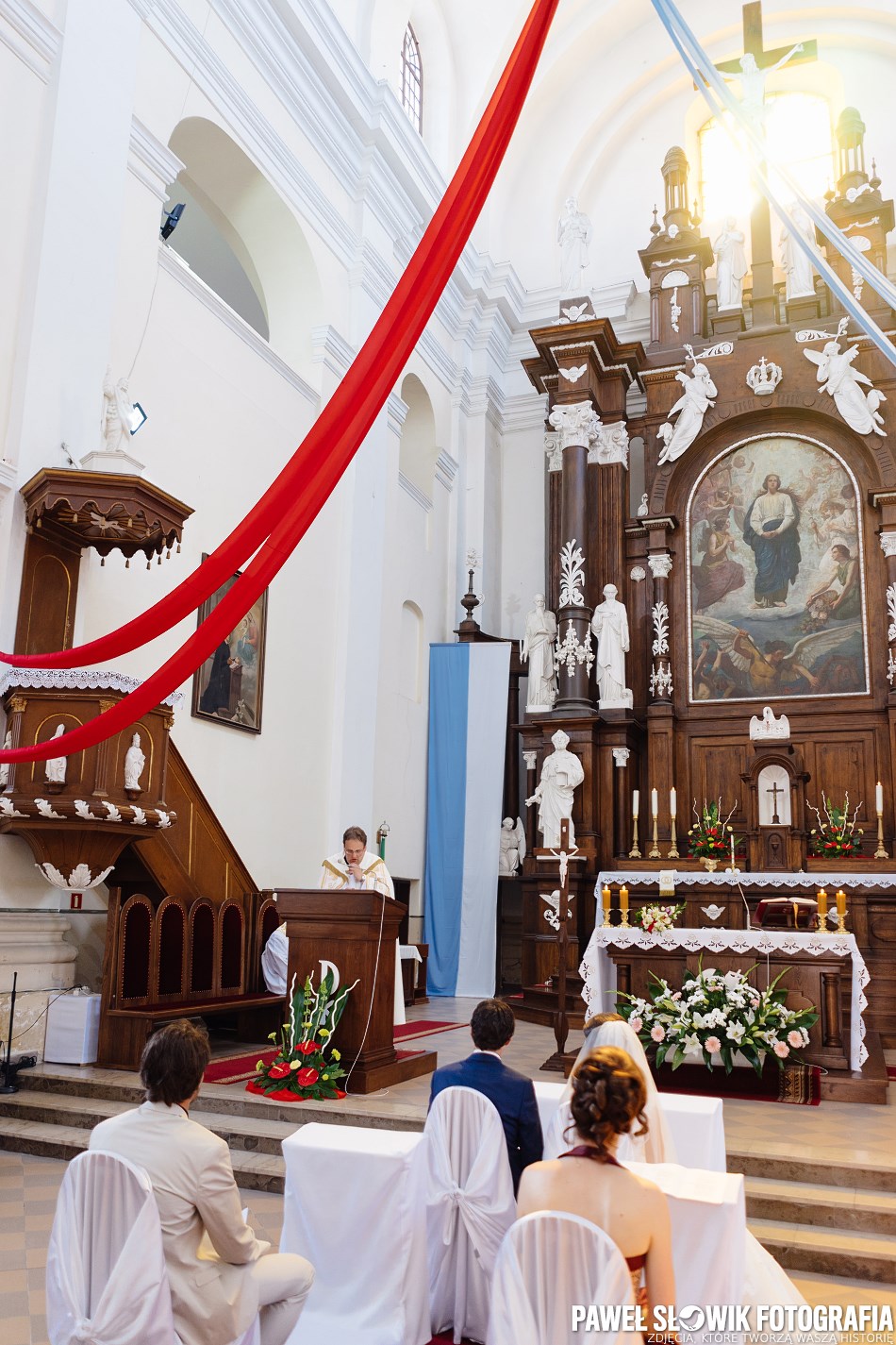 wedding ceremony in Poland