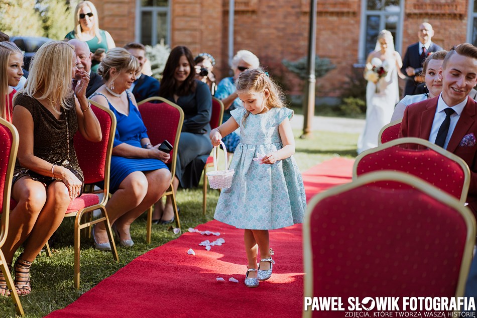 ceremonia ślubna w plenerze nowy dwór mazowiecki