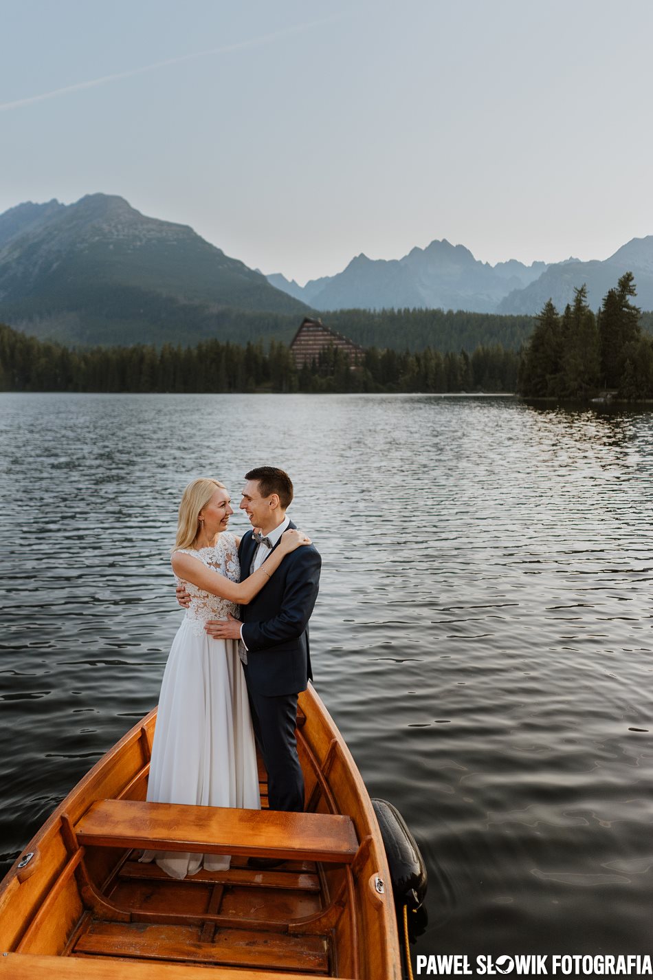 Sesja ślubna w górach - Szczyrbskie Jezioro