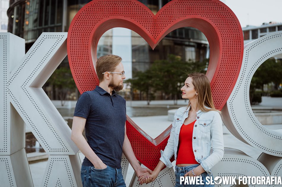 Engagement session in Warsaw Poland